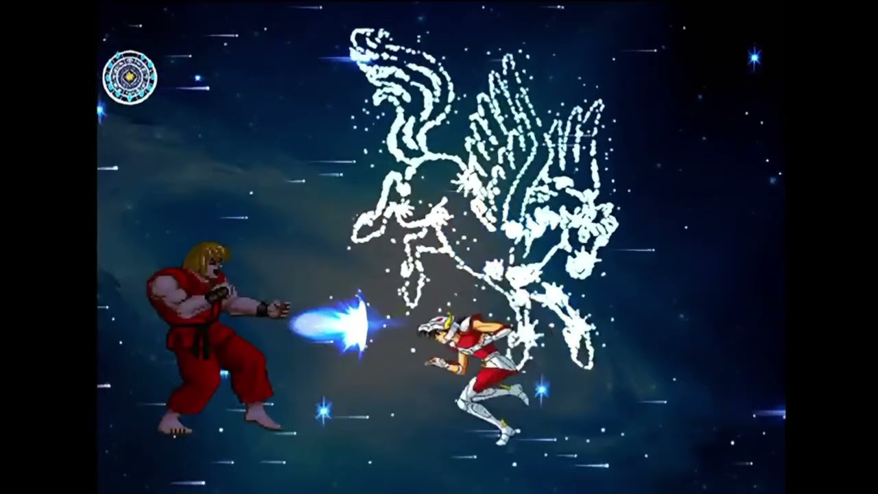 Pegasus Seiya vs Ken Masters: Burning Fists of Destiny! (Saint Seiya x Street Fighter)