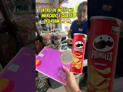 Entrei de moto no mercado #erigrau_oficial