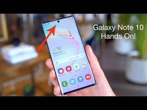 Samsung Galaxy Note 10 Hands On!