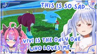 Pekora Gets DEPRESSED After Being REJECTED by Marine and Ends Up DATING Vivi! 😭💘 | Hololive Clip