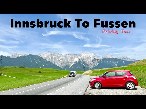 Innsbruck to Füssen Driving Tour #travel #trip #nature #austria
