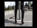 Outdoor In High Heels And Leather Part 14