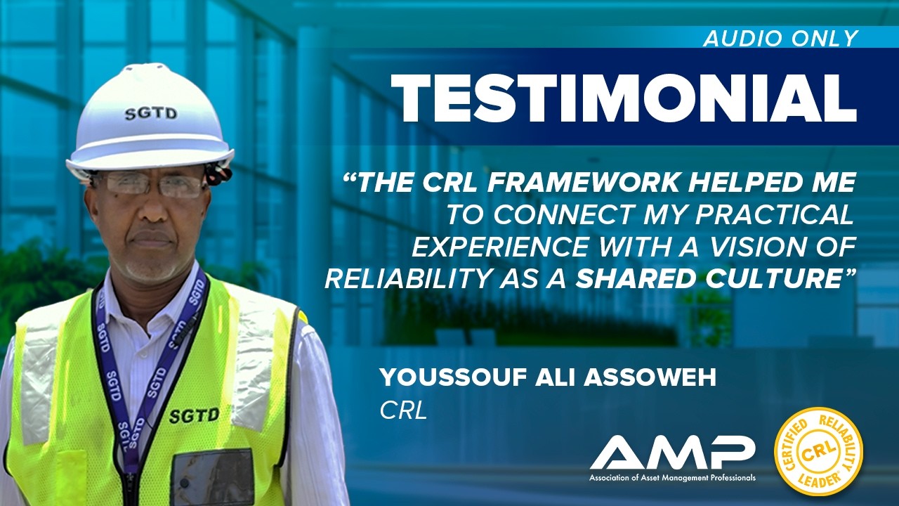 The CRL Connects Practical Experience with a Vision of Reliability - Youssouf Ali Assoweh, CRL