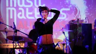 Karina Pasian Performing "1st Degree" Live in NYC 12/9/14
