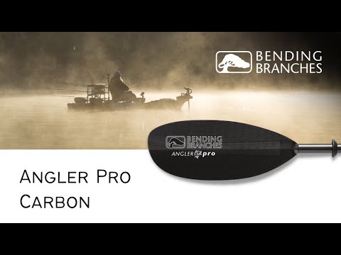 Bending Branches Angler Pro Carbon Straight Shaft 2-Piece Kayak Paddle video poster