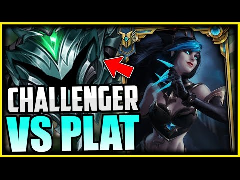 CHALLENGER EVELYNN SHOWS YOU HOW TO 1v5 PLATINUM | HOW TO CARRY LOW ELO - League of Legends