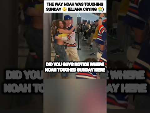 The WAY Noah was TOUCHING Sunday Kalogeras?😳🥺 #love #kalogerasisters #trending #shorts #funny #video