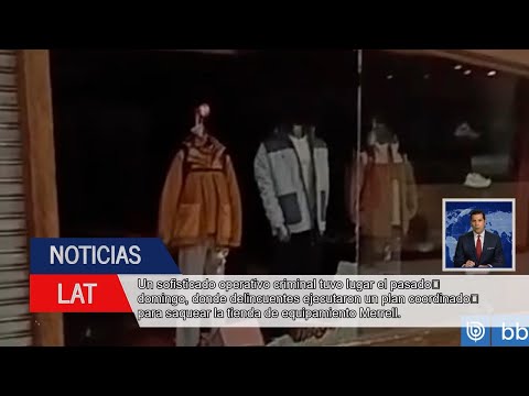 Robo 'Estilo Película' en Mallplaza Trébol: Saqueo Violento en Talcahuano