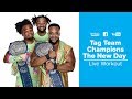 The New Day Trains at Bodybuilding.com Gym | WWE Superstars