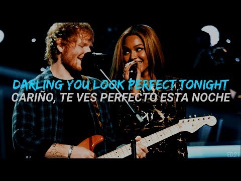 Perfect Duet Ed Sheeran With Beyoncé Inglesespañol