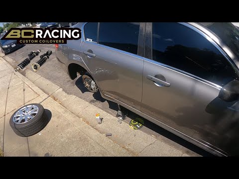 Installing true bc Coilovers on my G37 sedan