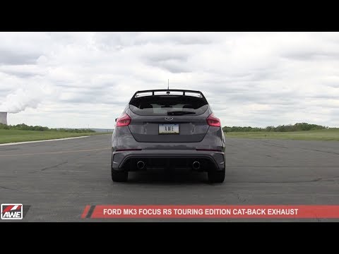 AWE Ford Mk3 Focus RS Resonated Touring Edition Cat-back Exhaust