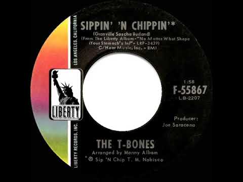 1966 T-Bones - Sippin’ ‘N Chippin’ (mono 45)