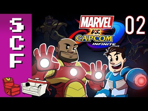 Marvel vs. Capcom: Infinite (Story Mode) - Part 2! Super Couch Fighters: Arcade Mode!