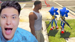 مهمة مع سونيك ???? قراند 5