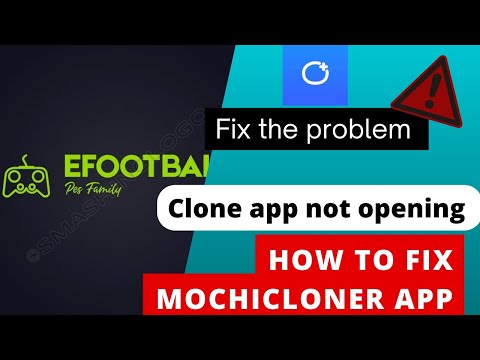 Mochicloner App Problem Solved.Android 12,13,14. Clone app not opening