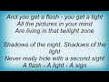 Axxis - Shadows Of The Light Lyrics