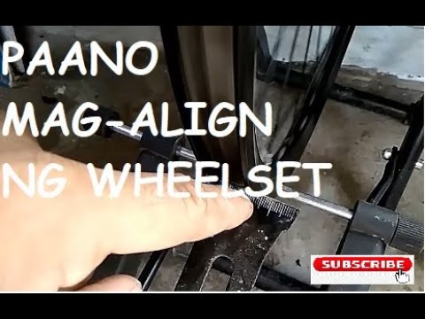 PAANO MAG ALiGN NG WHEELSET MTB/ BIKESTOP