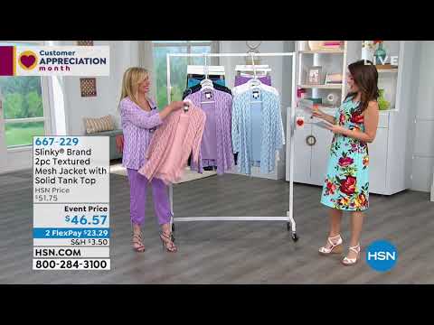 HSN | Slinky Brand Fashions 04.10.2019 - 06 AM