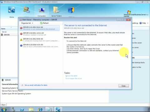 Windows Small Business Server 2011 Backup Setup