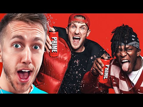 Miniminter Reacts To Logan Paul & KSI Surprise Fans With Prime Energy