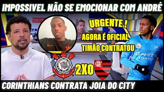APÓS SER CAMPEÃO CORINTHIANS CONTRATA JOIA DO MANCHESTER CITY CORINTHIANS 2X0 FLAMENGO