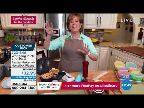 HSN | Chef Wolfgang Puck 11.12.2021 - 11 AM