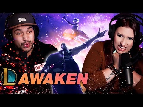 REACTING TO AWAKEN - League of Legends cinematic - THIS LOOKS INCREDIBLE!