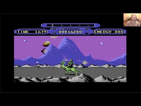 Lukozer Retro Game Review 340 - Rimrunner - Commodore 64