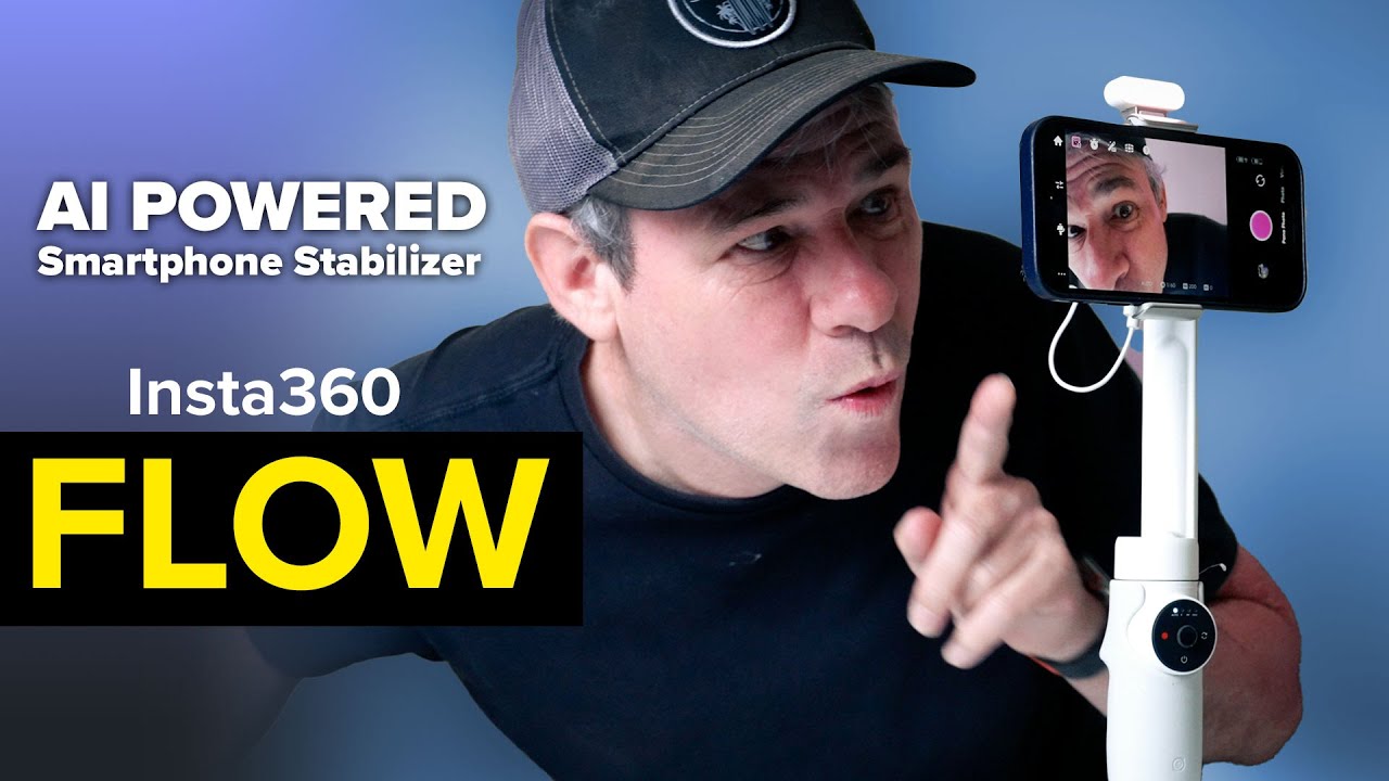 Insta360 Flow. AI phone Gimbal in depth tutorial and review