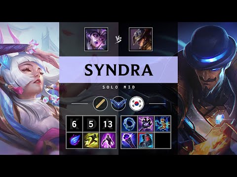 Syndra Mid vs Twisted Fate - KR Diamond Patch 25.20