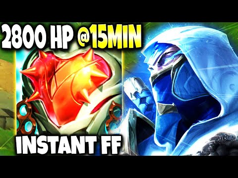 Shen with 2800+HP @15Min and INSTANT SURRENDER?!