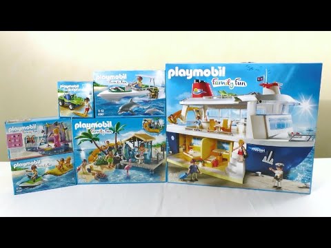 Playmobil unboxing : The cruise ship (2016) - 6978, 6979, 6980, 6981, 6982, 6983