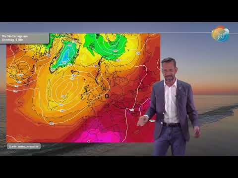 It's going to be a thunderstorm at night and the final heat? But when? Current weather and summer...