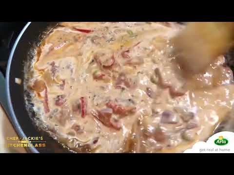 Chef Jackie Ang Po's Spanish Sardines Sarsa Pasta