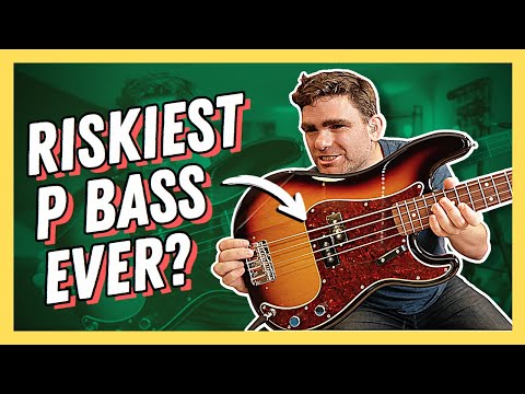 The Riskiest P Bass Ever? | UNBOXING The Fender Japan Hama Okamoto Signature Precision Bass Guitar