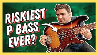 Video thumbnail for The Riskiest P Bass Ever? | UNBOXING The Fender Japan Hama Okamoto Signature Precision Bass Guitar by eBassGuitar – Start Playing Bass at 50+