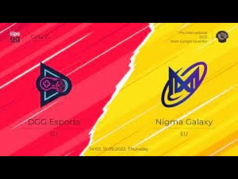 NIGMA VS DGG TI QUALIFERS !