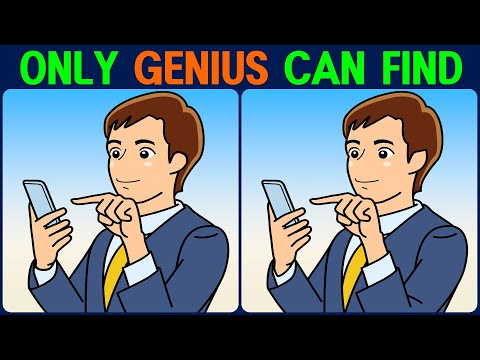 【Find the Difference】 99% of people can't find all the differences!