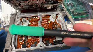 SAAB 9-3 Disassemble ECM 2003-2011 PCB Repair T8 ECU ECM Codes P0201, P0202, P0203, P0204, P0245