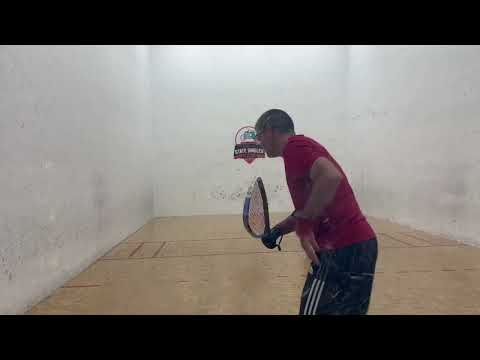 01 28 23 At 54th Florida State Singles Racquetball Championships Miklos vs Ignacio Game 2