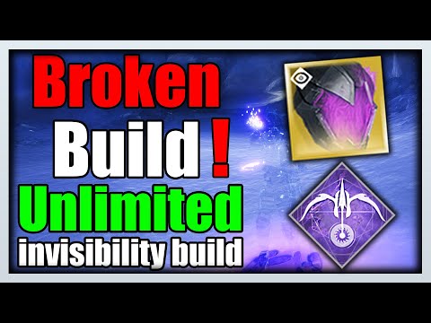 BROKEN HUNTER BUILD | UNLIMITED INVISIBILITY | BEST SOLO BUILD | DESTINY 2