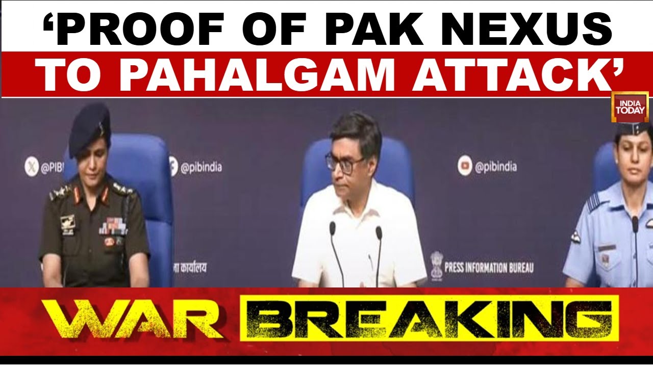 Vikram Misri Briefs On Operation Sindoor: Action Against Pak Terrorist Modules After Pahalgam Attack