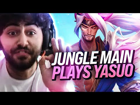 Yassuo | JUNGLE MAIN ATTEMPTS TO PLAY YASUO?!?