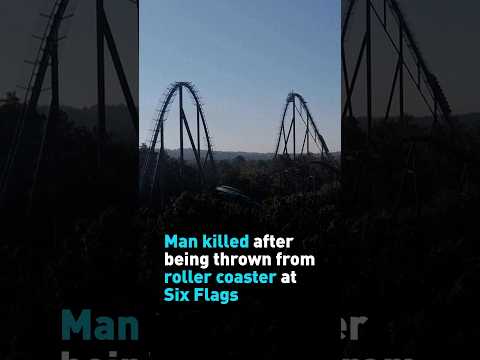 Man killed after being thrown from roller coaster at Six Flags
