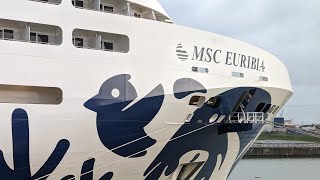 Live from Rotterdam on the MSC Euribia