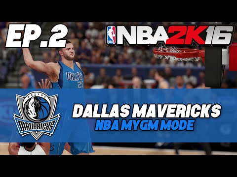 NBA 2K16: Mavericks MyGM ep. 2 - "Taking Flight in Phoenix!"