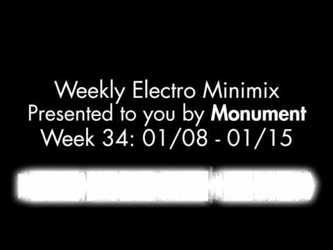 Weekly Electro MiniMix: Week 34 (January 8 - January 15)