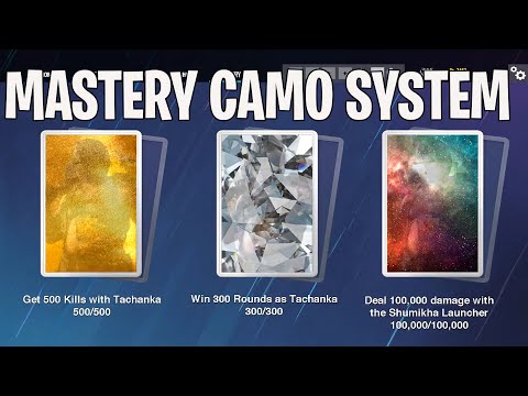 *NEW* YEAR 8 Mastery Camo System Gameplay - Rainbow Six Siege Concepts