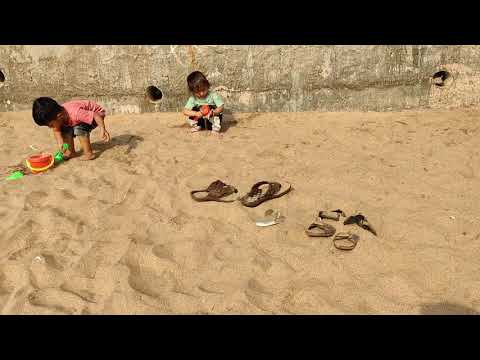 Beaches of Goa... baby Aarav on the beach of goa. # goa beach #beach